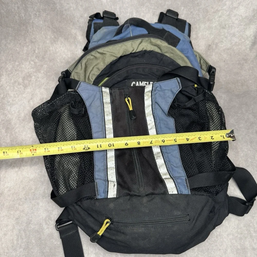 Camelbak Bundle Of 2 Backpack + Camo Hydration Pack Hiking Running Camping *TLC